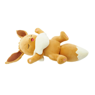 authentic Pokemon center plush mocchiri eevee Pokemon sleep 42cm 